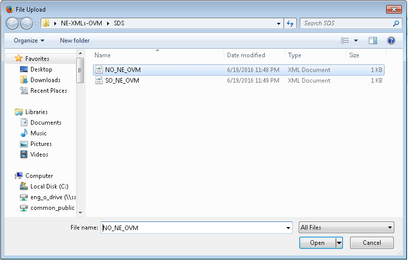 File Location Browse File Location Browse